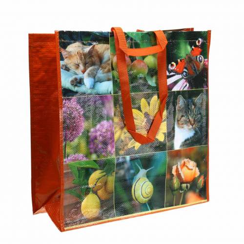 Floristik24 Handlepose med håndtak piknikplast 45×20×44cm