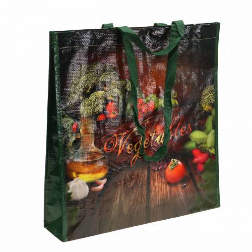 gjenstander Handlepose med håndtak Grønnsaksplast 38 × 10 × 39cm