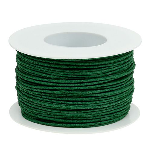 gjenstander Papirsnor wire pakket Ø2mm 100m grønn