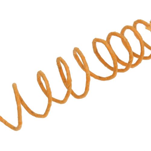 Floristik24 Papirledningstråd innpakket Ø0,8mm 22m oransje