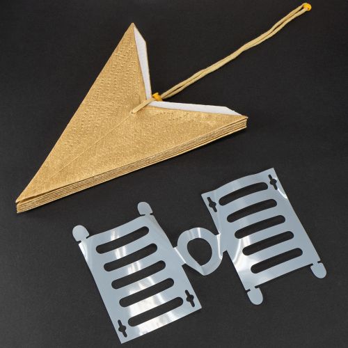 gjenstander Festlige papirstjerner til advents- og julepynt