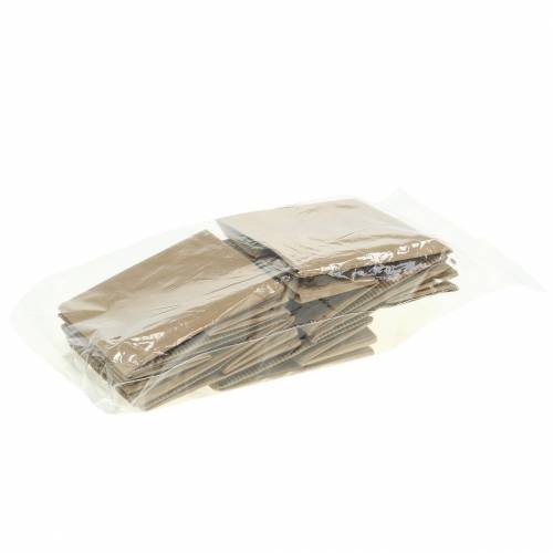 Floristik24 Papirpose blomsterpotte planter naturlig 10,5cm 6stk