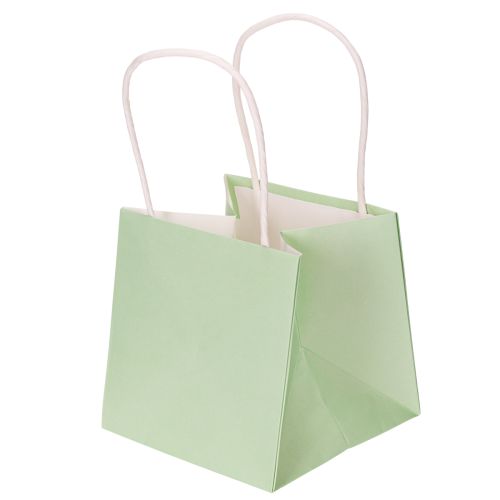 gjenstander Gavepose med blomsterdesign, liten gavepose til spesielle anledninger, 12 cm, 12 stk.