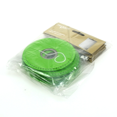 Floristik24 Papirlykt grønn 10cm H13cm 8stk