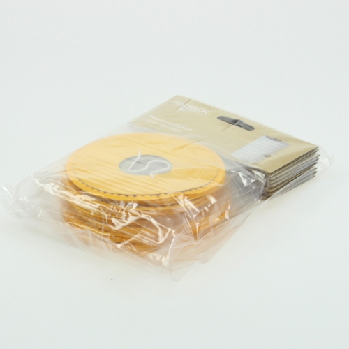 Floristik24 Toglykt Gul Ø10cm H13cm 8stk