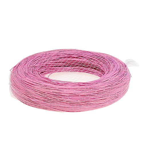 Floristik24 Rottingrør lys rosa Ø1.3mm 250g