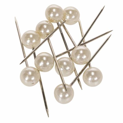 Perlehodepinner champagne Ø15mm 75mm kjøpe | Floristik24.no