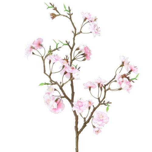 gjenstander Ferskenblomstergren kunstig rosa grenfjær 69cm