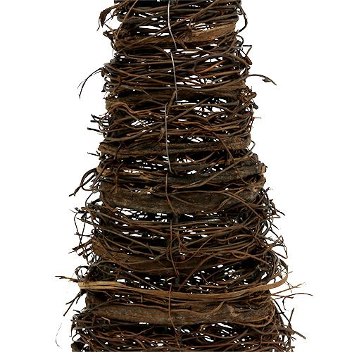 Floristik24 Plantekjegler natursett på 3 40x10/60x15/80x20cm