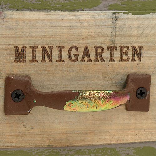 Floristik24 Planteskuff treverk 11,5 cm x 11 cm