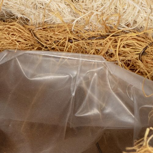 gjenstander Biefigur laget av naturlige materialer med et søtt design til barnerom, 24 cm, 2 deler