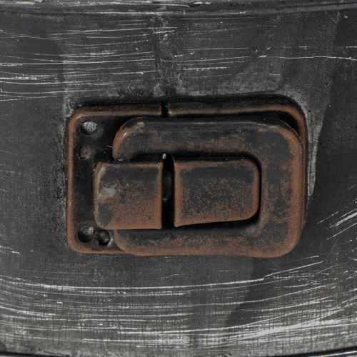 gjenstander Blomsterkasse, dekorativ bakeform, springform for planting, metalldekorasjon Ø24cm H7,5cm