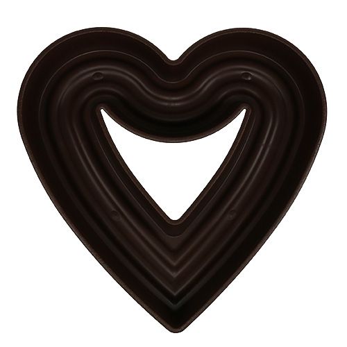 Floristik24 Plantehjerte "Amora" 45cm brun, 1stk