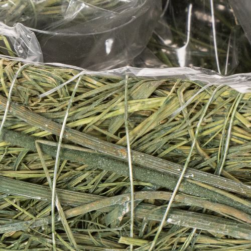Plantehjerte laget av naturmateriale med folieinnlegg, 22 cm, 2 stk. | Floristik24.no