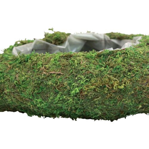 Floristik24 Plantehjerte mosegrønn planteskål hjerte 26×30×8cm