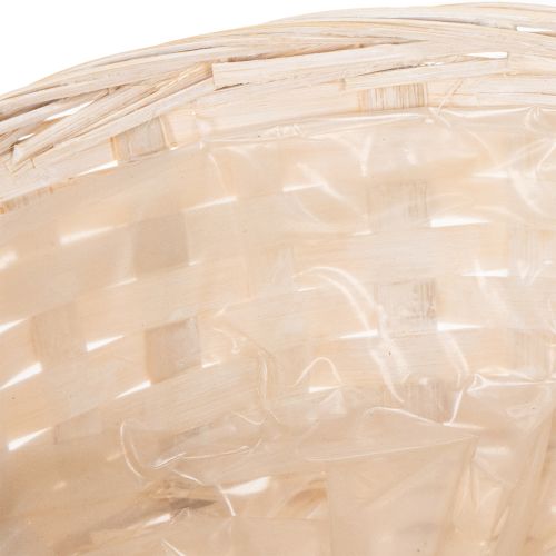 gjenstander Vevd kurv som stilig blomsterdekorasjon til stuen, 23 cm, 6 deler