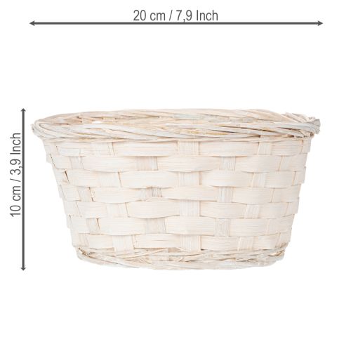 gjenstander Kurvdekorasjon for allsidig interiørdesign, 20 cm, 8 deler