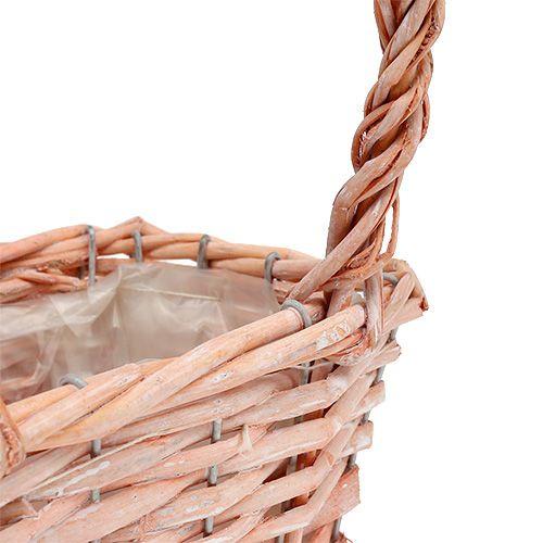 Floristik24 Plantekurv oransje 20cm x 14cm H13cm