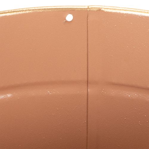 gjenstander Metallpotte/blomsterpotte, Ø17 cm H14,5 cm, 4 stk.