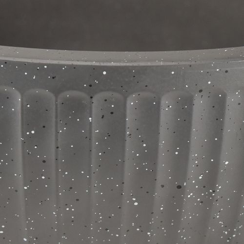 gjenstander Blomsterpotte i plast antrasitt Ø40cm H18,5cm