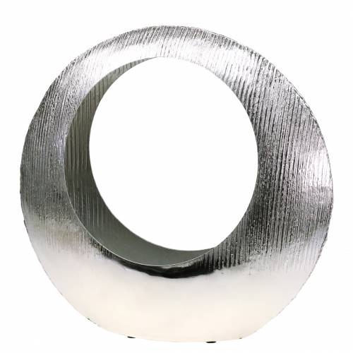 Floristik24 Plantering stående sølv 40cm x 12cm H38cm