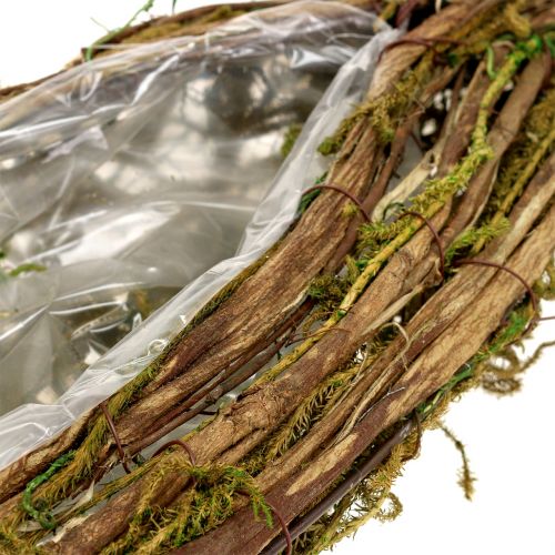 Floristik24 Plantebåt til graven 57cm x 19cm 1 stk