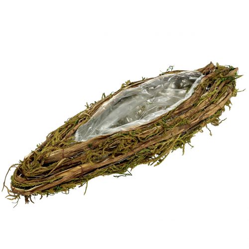 Floristik24 Plantebåt til graven 57cm x 19cm 1 stk
