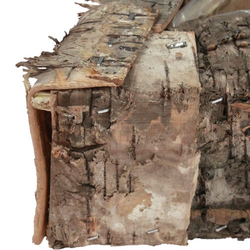 Floristik24 Plantekasse blomsterpotte i tre stjerneplantepotte Ø30cm H7cm