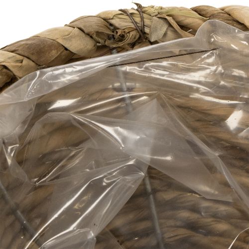 gjenstander Tekoppkurv for naturlig hjemmeinnredning og sjarmerende atmosfære 15 cm