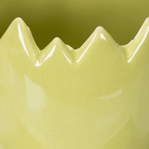 gjenstander Blomsterpotte med påskeeggmotiv for stilig vårdekorasjon i hjemmet ditt, 10 cm, 3 stk.