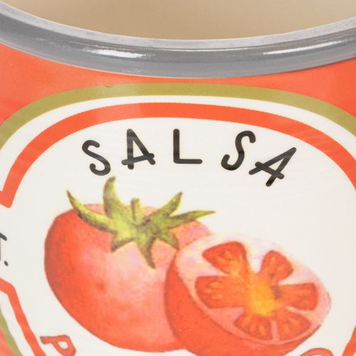 gjenstander Dekorative keramiske blomsterpotter med tomatdesign for stilig interiør, 14 cm, sett med 3