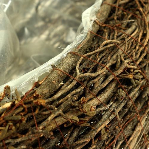 Floristik24 Plantebølge laget av grener 45cm x 16cm