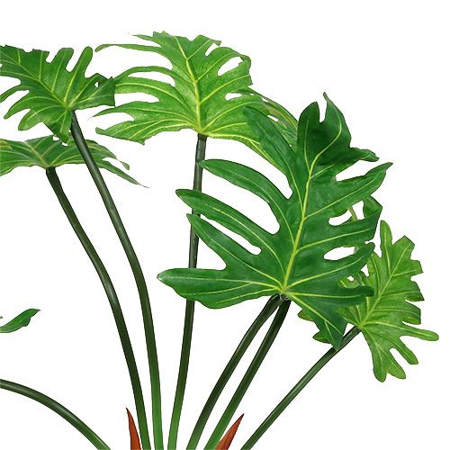 gjenstander Philodendron plante kunstig grønn 58cm