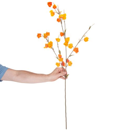 Kunstig kinesisk lanterneplante, Physalis-gren med blomster, 95 cm | Floristik24.no