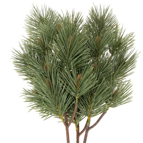 Kunstig furukvist som dekorativ grangren, 55 cm, 3 stk.