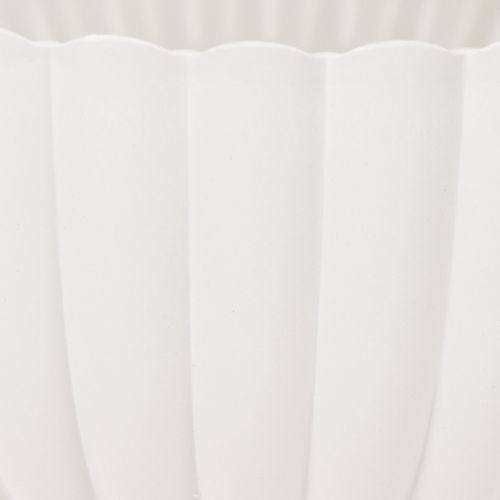 Dekorativ bolle, ribbet, stor størrelse 25 cm | Floristik24.no