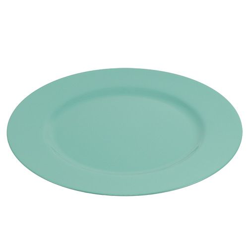 Floristik24 Plastplate Ø33cm turkis