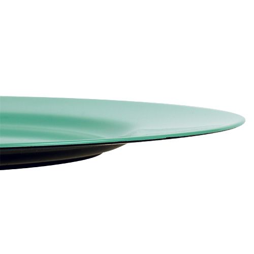 Floristik24 Plastplate Ø33cm turkis