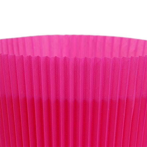 Floristik24 Plisserte mansjetter Cerise 8,5cm 100 stk