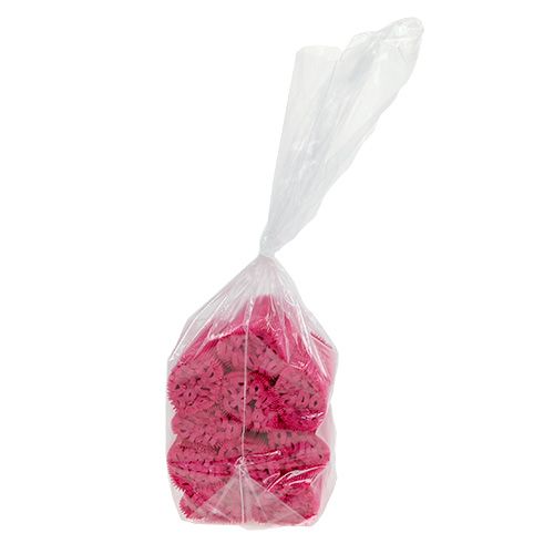 Floristik24 Plisserte mansjetter Cerise 8,5cm 100 stk
