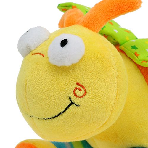 Floristik24 Plysj sommerfugl 22,5 cm gul