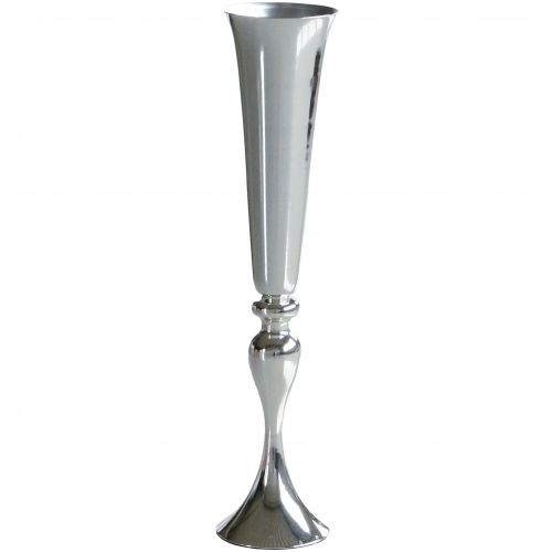 Floristik24 Cupvase sølv Ø15cm H75cm