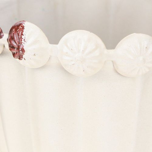 gjenstander Liten dekorativ metallvase i vintage-stil