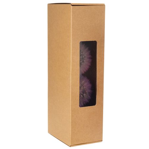 gjenstander Løvetanndekorasjon, tørkede blomster, stabilisert og farget, delikat, slitesterk, 12 cm, 4 stk.