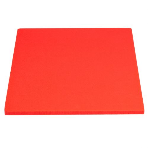 Floristik24 Blomsterskumplate Rød 3stk