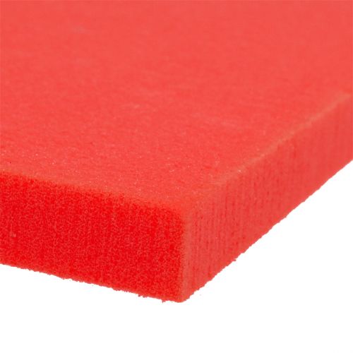 Floristik24 Blomsterskumplate Rød 3stk