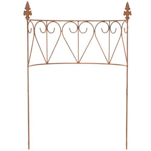 gjenstander Hagepike, metallespalier for blomsterbed og allsidig hagedekorasjon, 60 cm