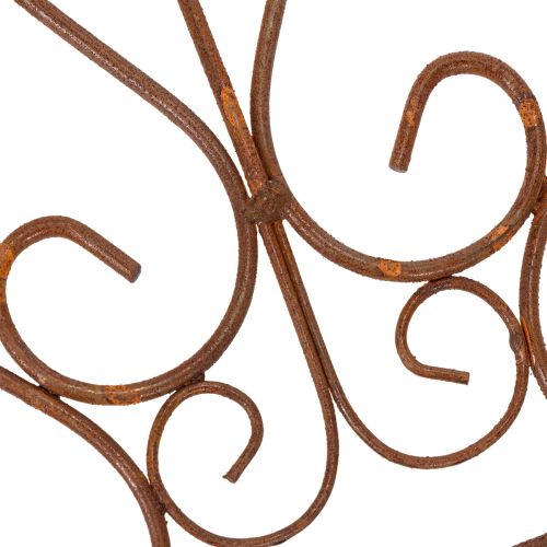 gjenstander Spaljer med romantisk design for roser og klatreplanter i blomsterbed, 64 cm