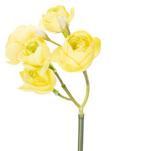 gjenstander Kunstig ranunkelbukett til vårdekorasjon, 32 cm, 5 stk.