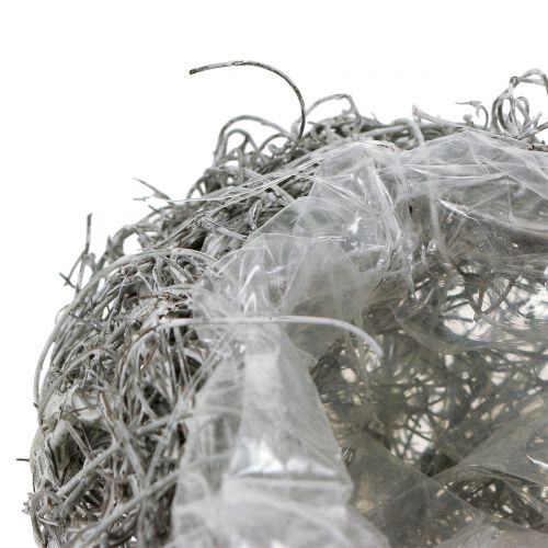 Floristik24 Vintreet hjerte vasket hvit 16cm x 21cm 1stk